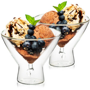4home Termo poháry na zmrzlinu Elegante Hot&Cool, 200 ml, 2 ks
