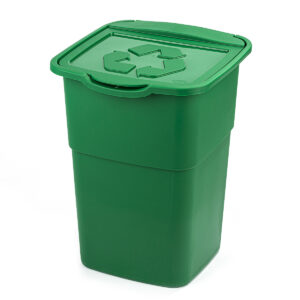 Koš na tříděný odpad Eco Master 50 l, zelená