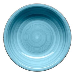 Mäser Keramický hluboký talíř Bel Tempo 21,5 cm, modrá