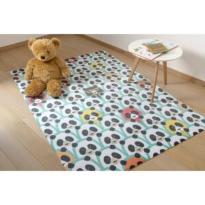 Vopi Dětský koberec Ultra Soft Panda, 90 x 130 cm