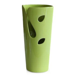 Keramická váza Spring mood, zelená