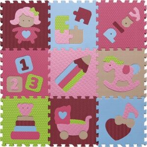 Baby Great Pěnové puzzle Holčičí hračky SX (30x30)