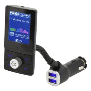 Compass Hands free FM transmitter LCD COLOR