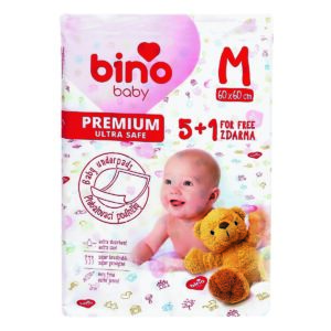 Bino Baby Přebalovací podložka Premium M 6 ks