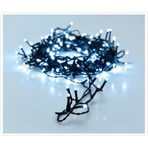 Světelný vánoční řetěz Twinkle studená bílá, 120 LED