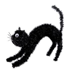 Halloweenská kočka Black
