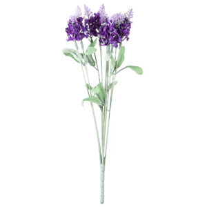 Umělá květina Levandule fialová, 34 cm