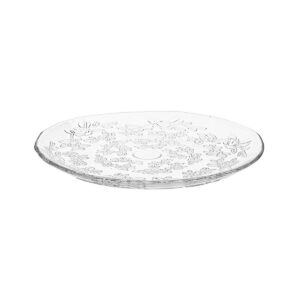 Altom Sada skleněných talířů Flora 24,5 cm, 6 ks