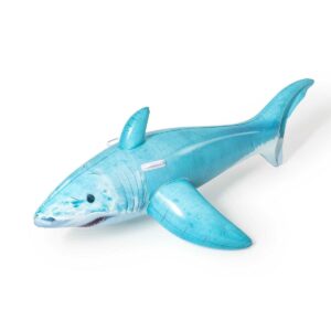 Bestway Nafukovací žralok s držadly, 183 x 102 cm