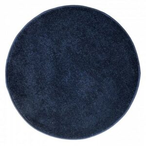 Vopi Kusový koberec Eton lux modrá, průměr 110 cm