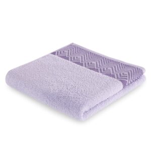 Bavlněný ručník AmeliaHome Aledo fialový