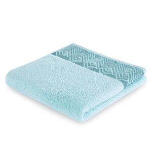 Bavlněný ručník AmeliaHome Aledo světlé modrý