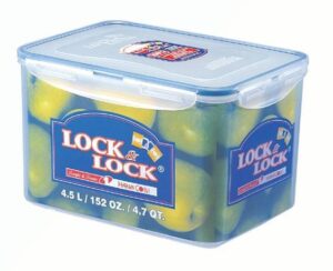 LOCKNLOCK Dóza na potraviny LOCK, objem 4, 5 l, 17 x 24 x 14, 5 cm