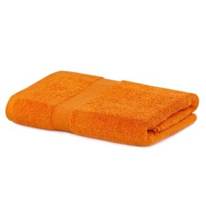 Bavlněný ručník DecoKing Maria oranžový