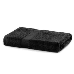 Bavlněný ručník DecoKing Maria černý