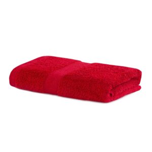 Bavlněný ručník DecoKing Mila 30x50cm červený