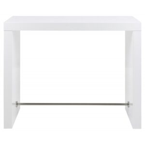 Hector Barový stůl Bloter 130x60 cm bílý