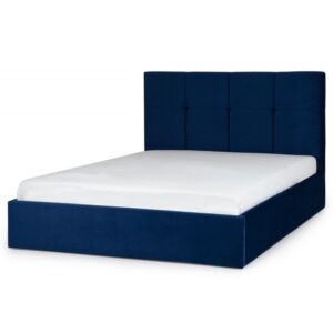 Hector Čalouněná postel Allana 160x200 dvoulůžko - modré