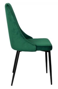 TZB Čalouněná židle LINCOLN tmavě zelená