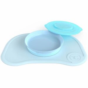 Twistshake Podložka Click-mat Mini s talířem, modrá