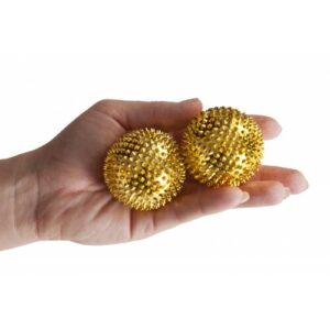 Modom Akupresurní kuličky s magnety zlatá