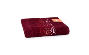 Faro Bavlněný ručník Rosso 50x90 cm bordó