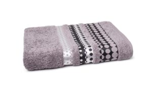 Faro Bavlněný ručník Silver 70x140 cm šedý