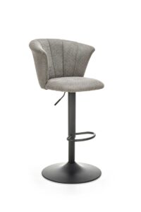 HALMAR Barová židle H104 šedá