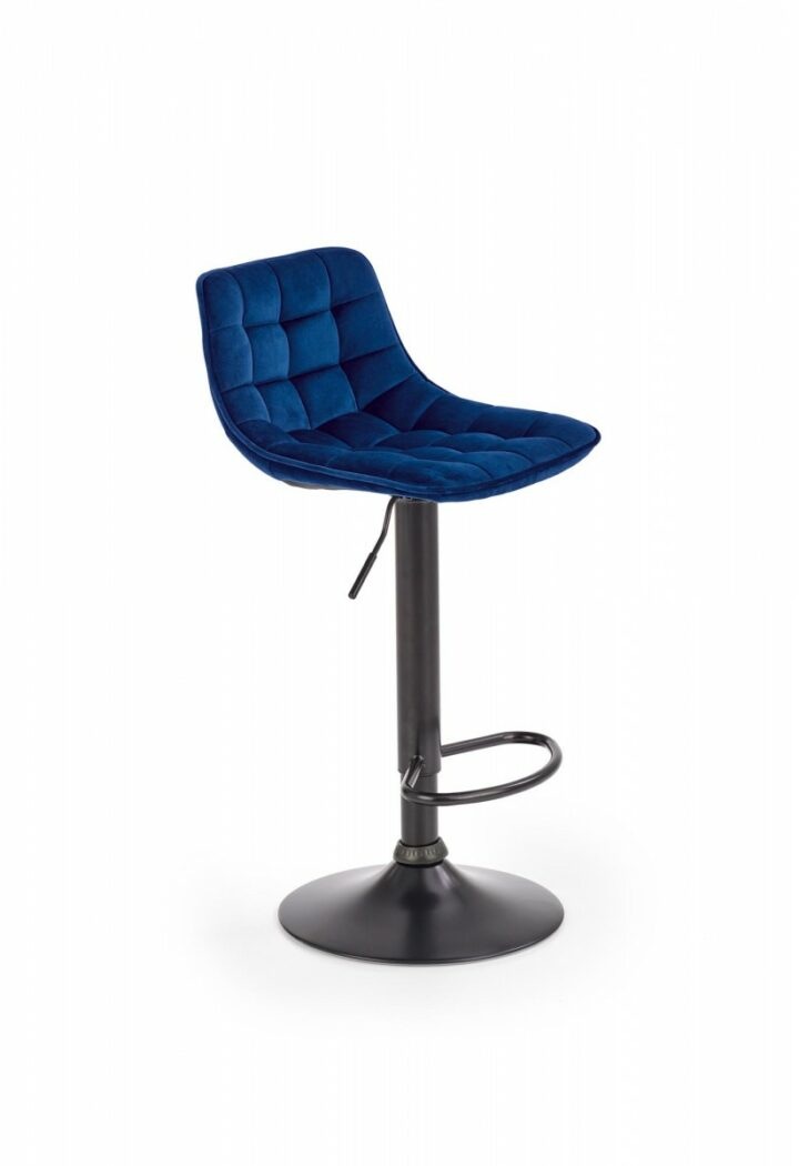 HALMAR Barová židle Forbia tmavě modrá