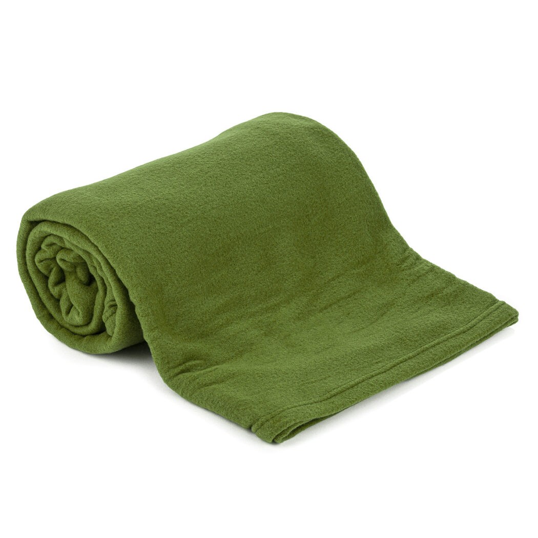 Jahu Fleecová deka UNI zelená