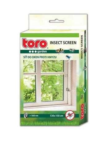 TORO Síť okenní proti hmyzu